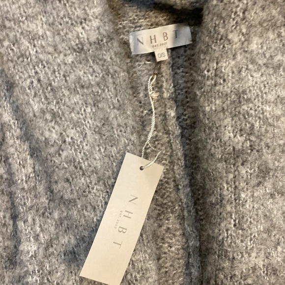 New NHBT Inhabit blanket sweater coat cardigan coatigan - Picture 6 of 10